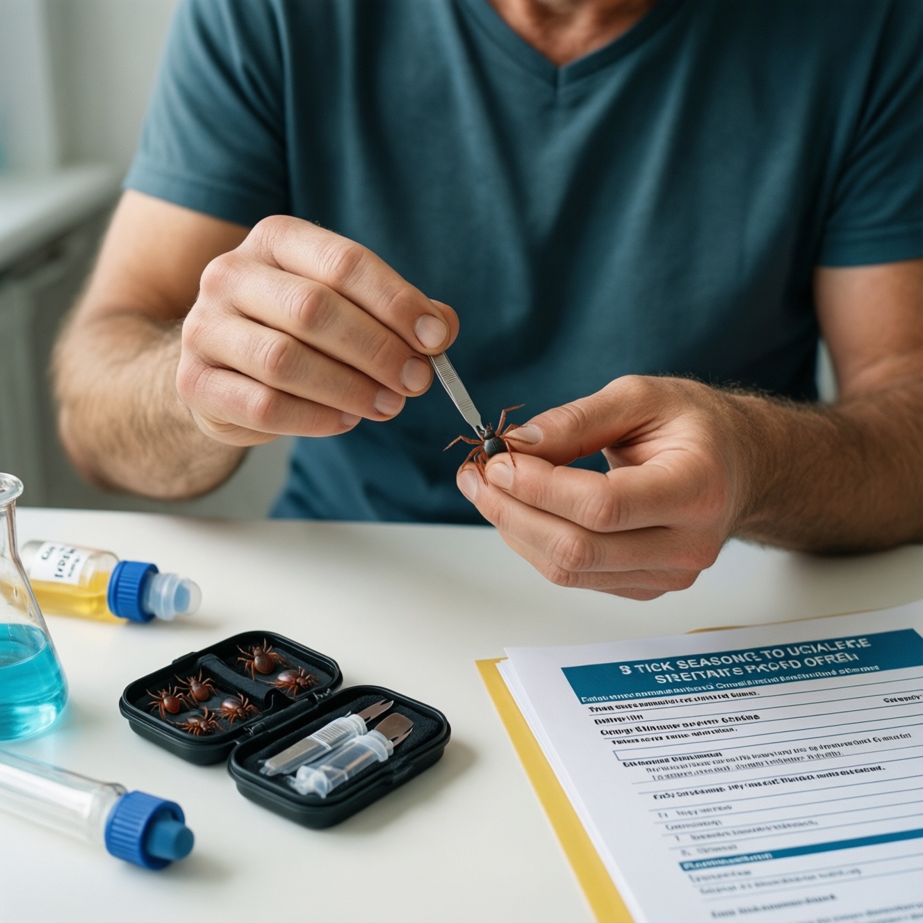 Сезон клещей: актуальная обстановка, вакцинация, где сдать клеща и как получить страховку