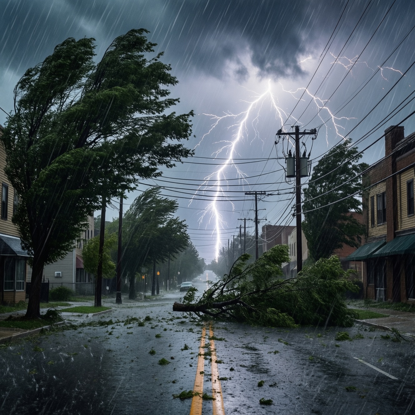 Погода и её последствия: штормовые предупреждения и готовность коммунальных служб к авариям