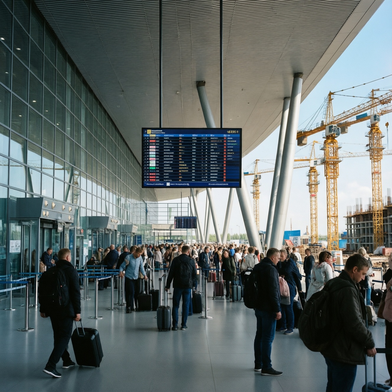 Новости Томского аэропорта: новые рейсы, реконструкция и статистика пассажиропотока
